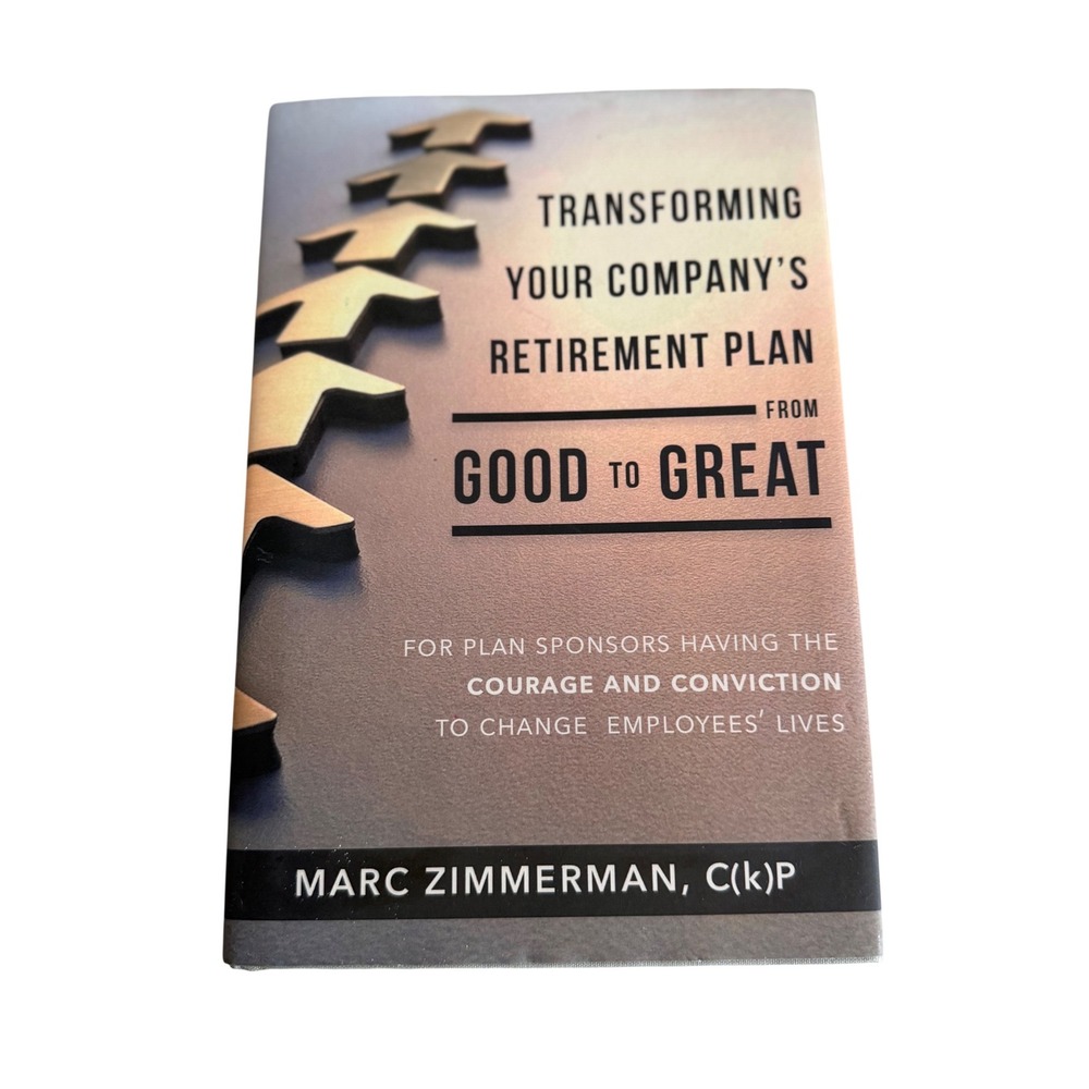 Advantage Hardcover Book Retirement Plan Good to Great Hard Cover